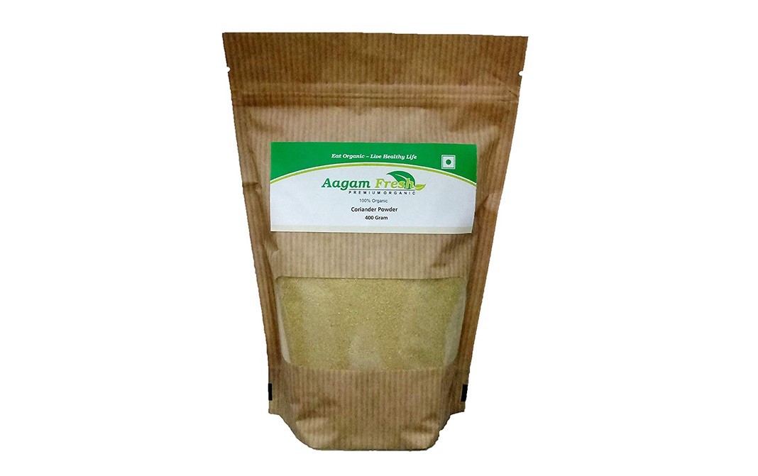 Aagam Fresh Coriander Powder    Pack  400 grams